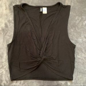 DIVIDE TANK CROP TOP
